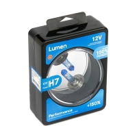 LUMEN Performance +150% H7 12V 55W PX26d, набор 2шт LPX12VH07